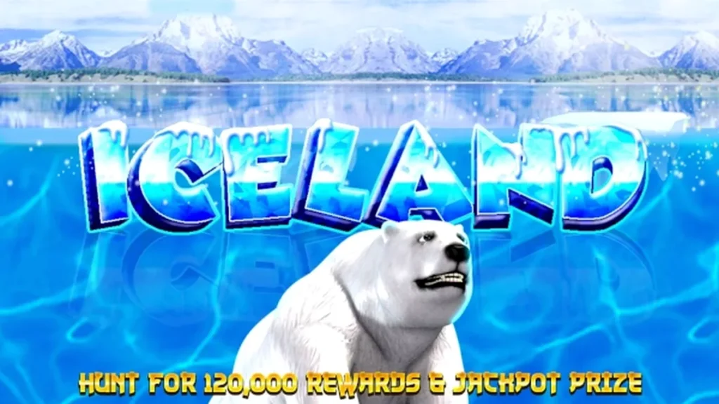 Tampilan visual slot bertema Iceland yang meriah